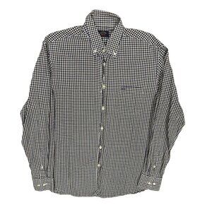 Paul & Shark Dress Shirt Italy Long Sleeve Multicolor Check Cotton 41 16 Large